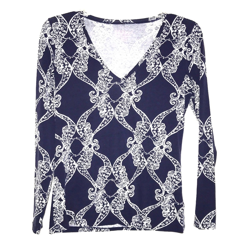 Lilly Pulitzer stretchy cotton top